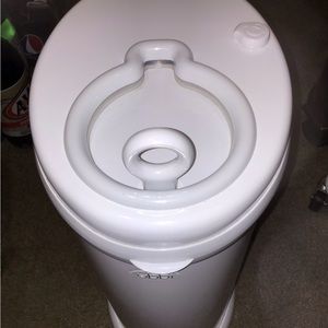 Ubbi diaper pail white